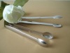 Stainless steel kitchen Sugar serving tongs