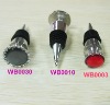 Wholesale Fashion crystal wine stopper set(WB0003)