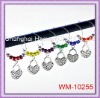 Wholesale Wine Charm sets ; fit on any stemware