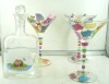 Wholesale glass wine set
