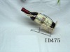 Wholesale Chrome wire rattan wine storage rack&stand
