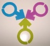 wine accessory set silicone wine charm promotional gifts