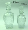glass wine bottle