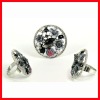 wine charm rings