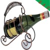 Wholesale wine bottle display metal wine holder iron wine stand