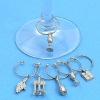 Wholesale Promotional Wine Charm(M-381)