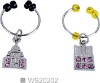Wholesale glass wine charm