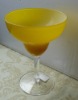 Wholesale Cased color glassware,Margarita glass