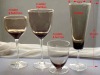 Wholesale dark glass wine goblet
