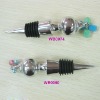 Wholesale Fashion crystal wine stopper set(WB0060)
