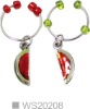 Wholesale water-malon wine charm