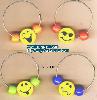 Wholesale cartoon wine charms/xmas charns/xmas gift/xmas promotion gift