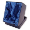 Wholesale Rigid board black wine box with foam tray for packing 2 bottles of wine