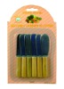 6pc Butter/Cheese Flatter Length:4" - A04721