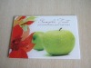 PP paper pattern rough surface tempered glass cheese board