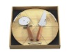 Wholesale cheese wooden board set