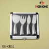 s/s cheese knife set in box