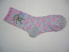 Girl cotton sport sock GY-00104