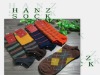 sock men black