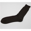 good quality cotton black socks man