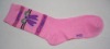 Wholesale white cotton sock GY-00126