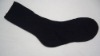 Wholesale boy black cotton sock GY-00114