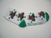 Wholesale Christmas girl cotton sock GY-00113