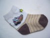 Wholesale white baby cotton sock GY-00121