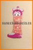 Wholesale jacquard cotton child socks
