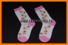 Wholesale jacquard cotton lady socks