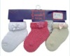 Baby cotton girl sock