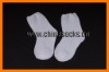 double needle cotton child socks