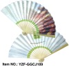 Strong silk hand fan