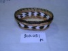 oval bamboo candy tray 30K051
