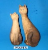 Wholesale stock pottery set of 2 animals