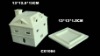 Wholesale bisque ceramic house