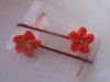 Wholesale polymer clay flower jewelry,flower hair decoration