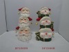 Wholesale ceramic X'mas ornaments with LED light