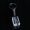 Wholesale 3D Laser Crystal Keychain