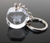Wholesale laser crystal keychain