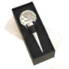 Wholesale Finest Crystal Wine Stopper,crystal bottle stopper