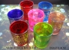 Wholesale Glass T-Light Holder in heated-seal printing