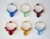 Wholesale fashion wedding wine glass charm