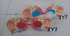 Wholesale Promote red,blue 3D glasses