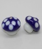 Wholesale mushroom glass beads