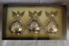 Wholesale christmas decoration glass angel