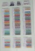 Wholesale glass seed beads shade card 1