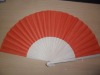 Wholesale chinese red wood hand fan