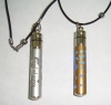 Wholesale flash led logo necklace