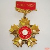 Zinc alloy 'feng shui' metal badge
